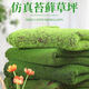 Simulated fake moss landscaping moss green lawn photography bonsai environment decoration diy artificial turf flocking black bottom 30cm*30cm