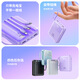 HUAWULIKE National 3C certification 120W fast charging 20000 mAh power bank with built-in cable that can be used on airplanes Compact and portable high-power high-capacity ultra-thin mobile power supply suitable for 3C certification White丨Flagship version丨Domestic battery core丨Normal fast charging 20000 mAh丨Can be used on airplanes丨Smart temperature control丨Comes with four wires