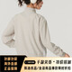 
Adidas Sports Set Women's Clothing 2025 Spring New Outdoor Fitness Woven Stand Collar Jacket Quick Dry Foot Trousers Light Khaki/JE6173+JD6522 2XL
