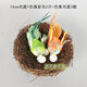 Runhuanian warm grass bird's nest parrot bird's nest outdoor breeding bird balcony bird's nest handmade rattan woven birdcage swallow artificial nest 18cm bird's nest