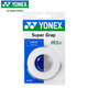 YONEX尤尼克斯羽毛球手胶运动吸汗带握把胶AC-102C-011白色三条装