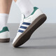 ADIDAS阿迪达斯三叶草男鞋女鞋板鞋秋季新款情侣金标贝壳小白鞋休闲鞋 IH4882/白绿/T头鞋 43