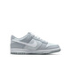 耐克（NIKE）官方男女童DUNK大童运动鞋复古板鞋透气低帮耐穿DH9765 001白金色/白色/狼灰 40