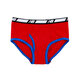 NEW BALANCE Boys' Soft Cotton Tagless Briefs (5-Pack) Royals/Shoe Red/Team Red/Stripes/White Large