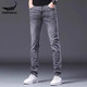 CHOGATH CHOGATH CROCODILE crocodile shirt brand 2025 new men's jeans summer trendy brand slim leg trousers casual pants men 1048 black 28 90-105Jin Jin equals 0.5 kg