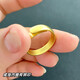 KZD Lao Phoenix 999 Vietnamese sand gold men's and women's rings brass gold-plated blessing ring live couple's wedding ring men's Lai Fu ring Lao Fengxiang's same style