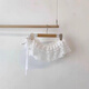 Lubo lace fungus shorts butt curtain for women spring and summer all-match lace apron curtain leggings hot girl lace skirt white lace small butt curtain 1 piece