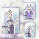 Dragon Racing Horse Girl Barji Reed Hair Cenicienta Marunshinsky Koji Hood Tamamo Cross Acrílico Flujo de acrílico Periferio bidimensional W3899 Cabello de caña Cinderella Tres color White 6*9*08cm/Phantom Color Glitter + Sequins