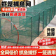 GJXBP shrimp cage fishing net cage fish and shrimp cage can not come out only big fish net fish and shrimp cage fishing eel and loach 3.1 meters 15 sections 9 doors with pendant full set of leather shipped today