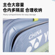 YONEX尤尼克斯羽毛球包手提包大容量背包独立鞋仓BA02531WEX烟熏蓝