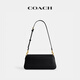 COACH gift new women's JET shoulder bag cow leather genuine leather crossbody bag winter high-end women's bag B4/black