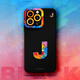 
Rich Apple series mobile phone case iPhone16Promax liquid silicone 15plus soft shell new 16e creative painted simple couple men and women high-end sense will not hit the shell Angel eye liquid silicone black [jtGJ679] iPhone 16