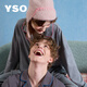 YSO Cool Cat Series Pajamas for Women Spring and Autumn Couple Set Gift Dark Gray Men's Set XL