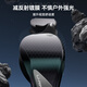 李宁（LI-NING）泳镜近视镀膜防雾防水男士成人中大框高清女游泳眼镜泳帽套装装备 黑色 平光