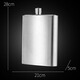 SNAKER wine bottle 304 thickened stainless steel portable 5 Jin Jin is equal to 0.5 kg wine bottle portable home use for liquor