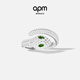 Apm green-eyed snake open silver ring female snake-shaped index finger jewelry birthday gift for girlfriend green-eyed snake size 52