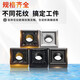 XMSJfepri数控生铁铸铁刀片SNMG120404球墨120408正方形四方外圆刀粒 SNMG120412-KM-LT9215
