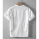 Capti Frühling und Sommer neuer Männer kurzärmeliges Stand Halshemmung Chinesischer Stil Casual Round Hals atmungsaktives Kurzarm Shirt National Trend Sty