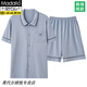 
Modal pure cotton couple pajamas spring and summer short-sleeved cardigan sweet home clothes casual men's cotton suit N12707 women N12808 men XL women