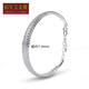 Centenary Baojinxiang pt950 platinum bracelet for women, platinum bracelet, bracelet, bracelet, adjustable bracelet, gift for girlfriend and wife, 11.96 grams, hand size 16.5+2.5mm, width 7.6mm