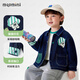 MQDMINI children's clothing, boys' denim jackets, children's jackets, children's jackets, handsome denim tops, cute cats
