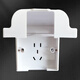 Panasonic switch socket waterproof box 86 type splash-proof box drip-proof cover deep universal switch socket protective cover integrated five-hole waterproof plug (IP23) WMZA1991