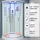 FANCYCHIC integrated shower room integrated bathroom toilet dry and wet separation partition integrated shower room glass room without roof (need to add 50 customization fee) 90x90