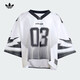 阿迪达斯 （adidas）三叶草女装2025年新款正品COMFORT FLIP FLOP运动短袖球服短款T恤 JX9216 XS