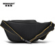 WINHUNT Electrician's Tool Bag Multifunctional Repair Canvas Tool Belt Bag Electrician's Belt Bag Black (Type B)