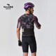 VALORE MONTON summer breathable quick-drying road bicycle AOE cycling jersey dark outdoor dark floral black short top 2XL