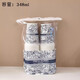 
Xiye large thickened paper cups with high temperature resistance, no leakage, no deformation, no odor, no coffee disposable cups with large size 348ml 6636 50 pieces
