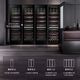 Casarte's new product zero-distance free built-in 380/198/450 liter free built-in home office wine cabinet constant temperature and humidity moisturizing cabinet freezer Casarte black | free built-in | global moisturizing | precise temperature and humidity control | 450L