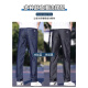 
Playboy (PLAYBOY) ice silk men's jeans 2025 new loose straight-leg tensile long pants men's summer style 9767# light blue thin style 38 waist 2 feet 9