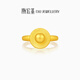 Chao Acer children's solid gold ring 5G pacifier gold ring ring baby newborn first-year gift price live ring mouth 2 grams