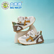 Zapatos para niños de bumblebee para niños zapatos para correr 2025 primavera y verano Nuevos zapatos para niñas casuales de malla transpirable zapatos deportivos para niños 3880 khaki (red individual) 29