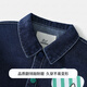 MQDMINI children's clothing, boys' denim jackets, children's jackets, children's jackets, handsome denim tops, cute cats