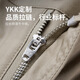 
Dancing with the wolf [ice ammonia fiber] Skin-friendly breathable casual pants for men versatile cropped pants 701 khaki 32