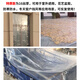 Greenhouse plastic sheet waterproof transparent thickened window sealing windproof coldproof windproof and dustproof plastic film household covering film 2 meters wide 1 meter long thickness 6S