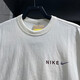 耐克（NIKE）短袖T恤男士夏季新款运动服针织透气圆领上衣HF6172-053 HF6172-133米白纯棉 S
