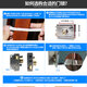 Yuema anti-theft door lock, exterior door lock, universal old-fashioned iron door lock, wooden door lock, indoor and outdoor C-level home outdoor door lock 750-698 right-cut edge (super C-level lock core)