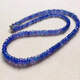 Wei Ci large particle tanzanite faceted necklace bracelet women's bracelets and anklets natural unoptimized 2.8-3mm sparkling 4.7 6.3mm necklace