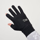 DAIWA 25 spring and summer DG-6725/6825 Fingerless cool fishing gloves quick-drying fingerless gloves DG-6725 3 fingers exposed black L