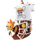 
LEGO One Piece, Wanli Sunshine, Luffy, Chinese Building Blocks, Corsair, Boy Assembling Toy Creative Gift, Large Merry/1047 Granules, 7 Characters