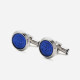 Montblanc (Montblanc) Magos de acero/resina Magninks Silver Blue Men's Chainlinks Regalo para novio 116655 Silver Blue 116655