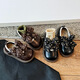 S.SOFEA [683 personas coleccionan] zapatos de cuero pequeños para niños 2025 Versión coreana de primavera y otoño de los zapatos de princesa de niñas Soft Sole informal Brown 24 Inner Longitud 14.8 cm