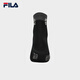FILA Official Men's Socks Mid-waist Socks 2025 Autumn New Fashion Contrast Color Socks Casual and Comfortable Mid-Tube Socks True Black-BK XS