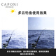 CAPONI fishing glasses special color-changing polarized sunglasses for men, day and night sunglasses, driving and driving to see drift and anti-glare