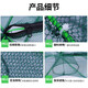 He Jian Bow ground fish net cage ground ridge net fish artifact fishing net fishing cage fishing fishing gear folding 6-corner 6-hole shrimp net hand-thrown nylon 6 holes separate fishing net 20cm*50cm