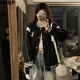MXQP spring new American men and women baseball uniform trendy brand embroidered letters flying couple jacket ins jacket for women 1047 apricot M [95-110Jin [Jin equals 0.5 kg]]