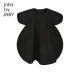 jnby by JNBY江南布衣童装全棉府绸短袖连衣裙花瓣造型夏女童儿童1O5G12170 001/本黑 150 cm